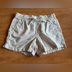 Sonoma Stripped Linen/Cotten Blend Shorts